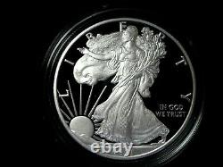 2021 W U S Mint American Proof Silver Eagle Dollar Type-1 Item #121