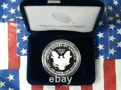 2021 W U S Mint American Proof Silver Eagle Dollar Type-1 Item #121