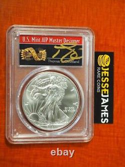 2021 (s) Silver Eagle Pcgs Ms70 Fs Cleveland Struck At San Francisco Emergency