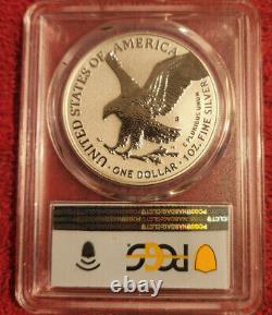 2021 s reverse proof silver eagle PCGS PR 69 First Day of Issue
