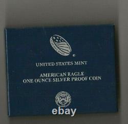 2021 w proof silver American eagle- type 1 (21EA)