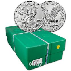 2022 American Silver Eagle 1 oz $1 BU Sealed 500 Coin Monster Box