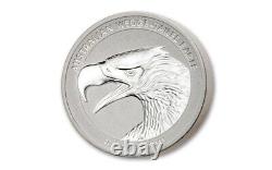 2022 P $2 Australia 2oz Silver Wedge Tailed Eagle High Relief NGC Rev PF70 FDOI