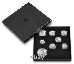 2022-S Limited Edition Silver Proof 8 Coin Set 22RC American Women, Silver Eagle