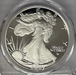 2022- Silver Eagle $1 PCGS PR70DCAM Advance Release Signed by Jim Reed