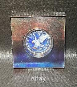 2022 Silver Eagle Fire & Ice, 1oz Silver Mintage 120 of 300pc Super Limited