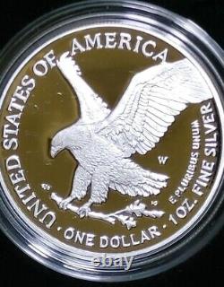 2022 US MINT Proof American Silver Eagle W & S OGP In Hand SOLD OUT 2 Coin Set