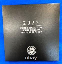 2022 U. S. Mint Silver Proof Limited Edition Eight Coin Set