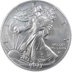2022 W American Silver Eagle SP 70 PCGS Adv Release Damstra SKUOPC51