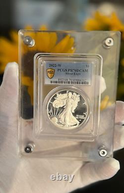 2022-W American Silver Proof Eagle 1 oz Silver Coin PCGS PR70DCAM Flawless