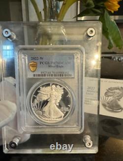 2022-W American Silver Proof Eagle 1 oz Silver Coin PCGS PR70DCAM Flawless