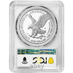 2022-W Proof $1 American Silver Eagle PCGS PR70DCAM Blue Label