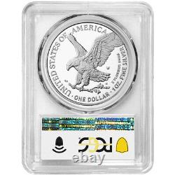 2022-W Proof $1 American Silver Eagle PCGS PR70DCAM FDOI West Point Label