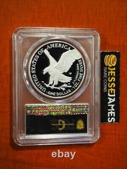2022 W Proof Silver Eagle Pcgs Pr70 Dcam First Strike Silver Foil Label