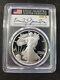 2022-s Proof Silver Eagle Advanced Release Pcgs Pr70 Damstra Signed Engraver Ar