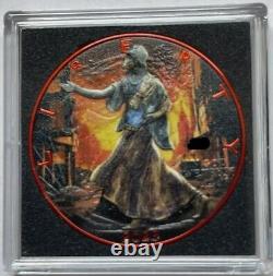 2023 1 Oz 999 Silver APOCALYPSE EAGLE Colored Coin 437 of ONLY 666 Worldwide