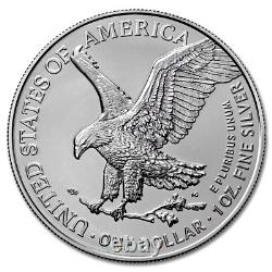 2023 1 Oz American Eagle Silver Bullion Coin Brilliant Uncirculated with Origina