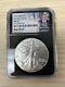 2023 $1 Silver Eagle NGC MS 70 First Day Issue Trump Facsimile Signature
