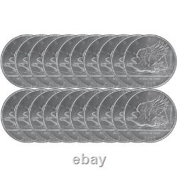 2023 1 oz Samoa Silver John Mercanti Eagle Coin (BU Lot of 20)