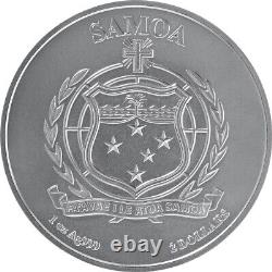 2023 1 oz Samoa Silver John Mercanti Eagle Coin (BU Lot of 20)