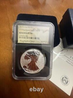 2023 1oz Fiji T1 Fractional Silver Eagle Reverse Proof 70