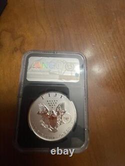 2023 1oz Fiji T1 Fractional Silver Eagle Reverse Proof 70