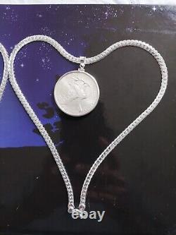 2023 American Eagle Silver Dollar Coin Necklace. 1 Oz. 999 Fine. $125.00