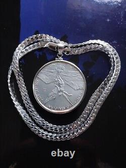 2023 American Eagle Silver Dollar Coin Necklace. 1 Oz. 999 Fine. $125.00