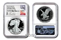 2023-S American Silver Eagle Proof NGC PF70 UCAM Advance Release Gaudioso Signed
