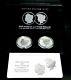 2023 S Morgan & Peace Silver Dollar $1 Reverse Proof 2 Coin Set With OGP