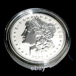 2023 S Morgan & Peace Silver Dollar $1 Reverse Proof 2 Coin Set With OGP