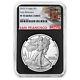 2023-S Proof $1 American Silver Eagle NGC PF70UC ER Trolley Label Retro Core