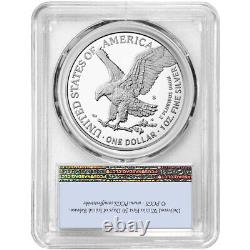2023-S Proof $1 American Silver Eagle PCGS PR70DCAM FS Flag Label