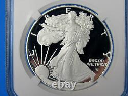 2023 S, Proof American Silver Eagle NGC Pf 70 Ucam Adv. Rel. Gaudioso Signed