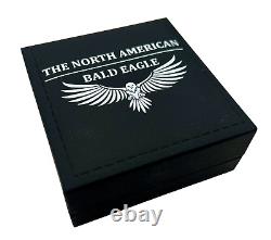 2023 Sioux Nation North American Bald Eagle UHR Antiqued 1 oz Silver Coin