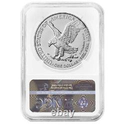 2023 (W) $1 American Silver Eagle 3pc Set NGC MS70 ER West Point Star Label Red