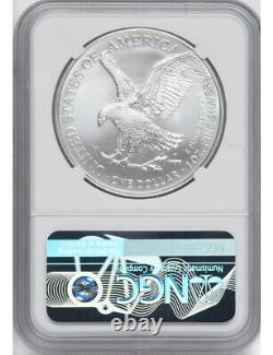 2023 (W) American Silver Eagle First Day of Issue NGC MS70 Ron Harrigal Signed