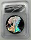 2024 1$ American Silver Eagle 1 oz Hologram & Ruthenium Finish ICG 1/500