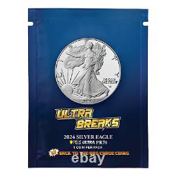 2024 $1 Proof Silver Eagle PCGS PR70 Back To The 80s Ultra Breaks Sealed Pack
