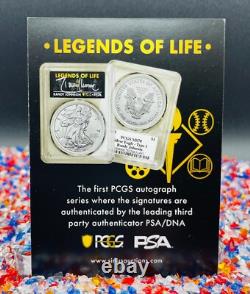 2024 $1 Silver Eagle MS70 FDOI HOF MLB LEGENDS OF LIFE TREVOR HOFFMAN 1 of 15