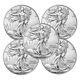 2024 1 oz Silver American Eagle $1 Coin BU(Lot of 5)