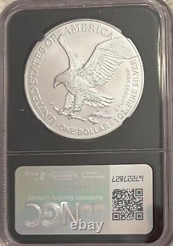2024 American Silver Eagle $1 DONALD TRUMP LABEL NGC MS70 First Releases