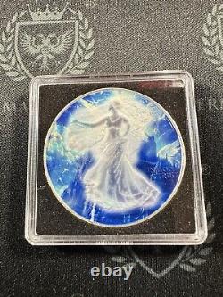 2024 American Silver Eagle 1 oz Silver Angels & Demons Colored Mintage 100 Each