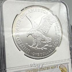 2024 American Silver Eagle First Star Privy MS70 + Rare Nice Gang Box Toning