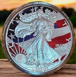 2024 American Silver Eagle Independence Day Edition 1 oz Coin #25 of 704