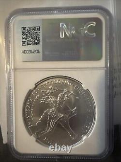 2024 American Silver Eagle Ngc Ms70 First Day Of Issue Michael Gaudioso Signed
