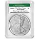 2024 (P) $1 American Silver Eagle Star Privy PCGS MS70 FDOI Philadelphia Label