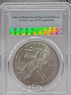 2024 (P) $1 American Silver Eagle Star Privy PCGS MS70 FIRST Strike Flag Label L