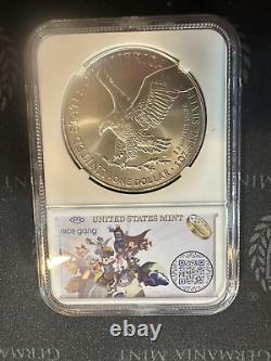 2024 (P) American Silver Eagle NGC MS 70 Star Privy 1 oz silver 8 Era Nice Gang