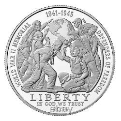 2024-P Proof $1 Greatest Generation Silver Commemorative Box, OGP & COA